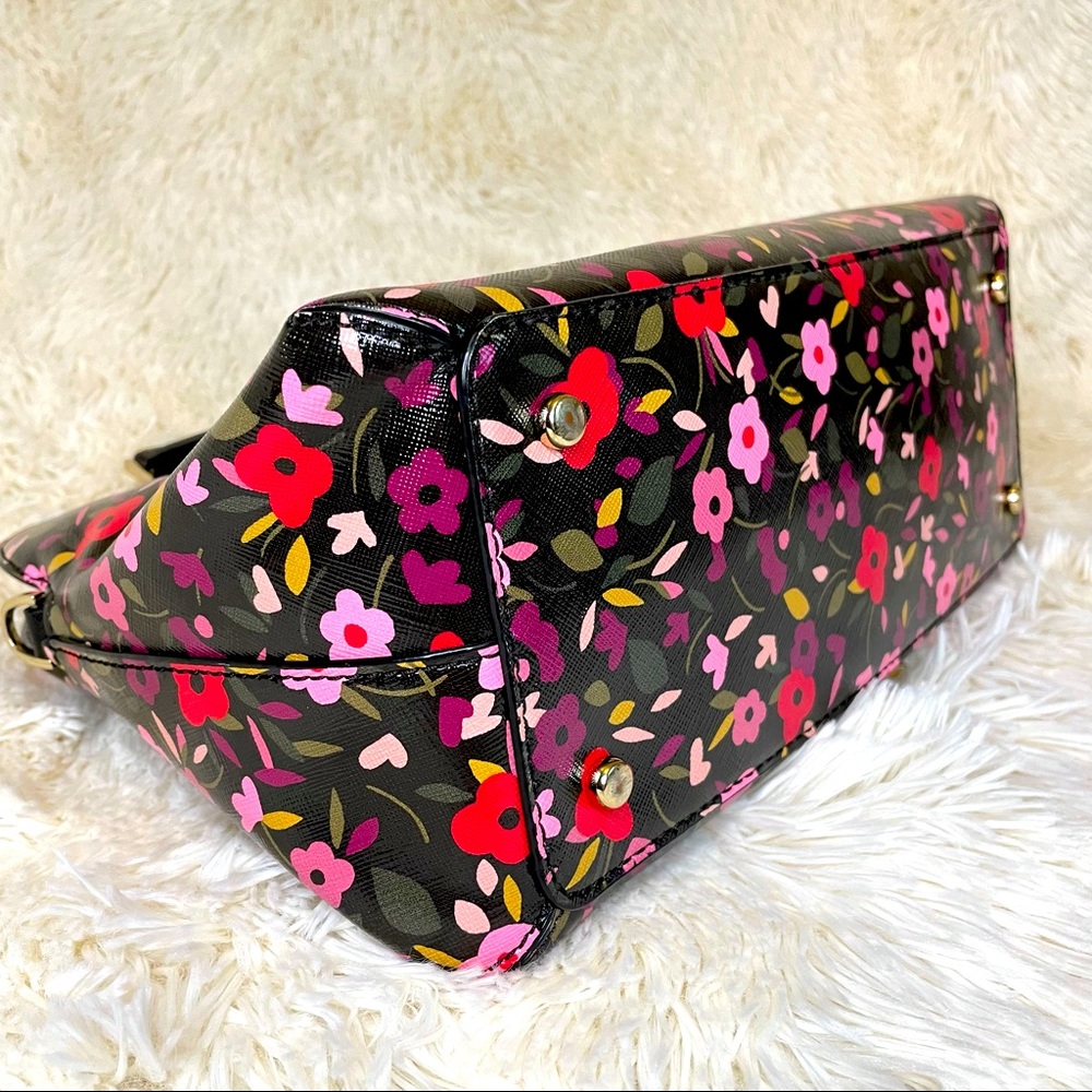 Kate Spade Floral Satchel - Picture 13 of 14